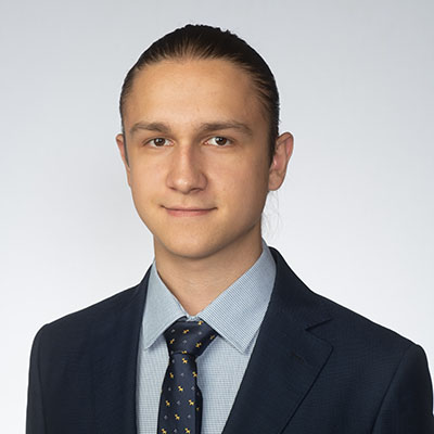 Professional headshot of Nazar Budaiev, Advisor: Adam Ginsburg